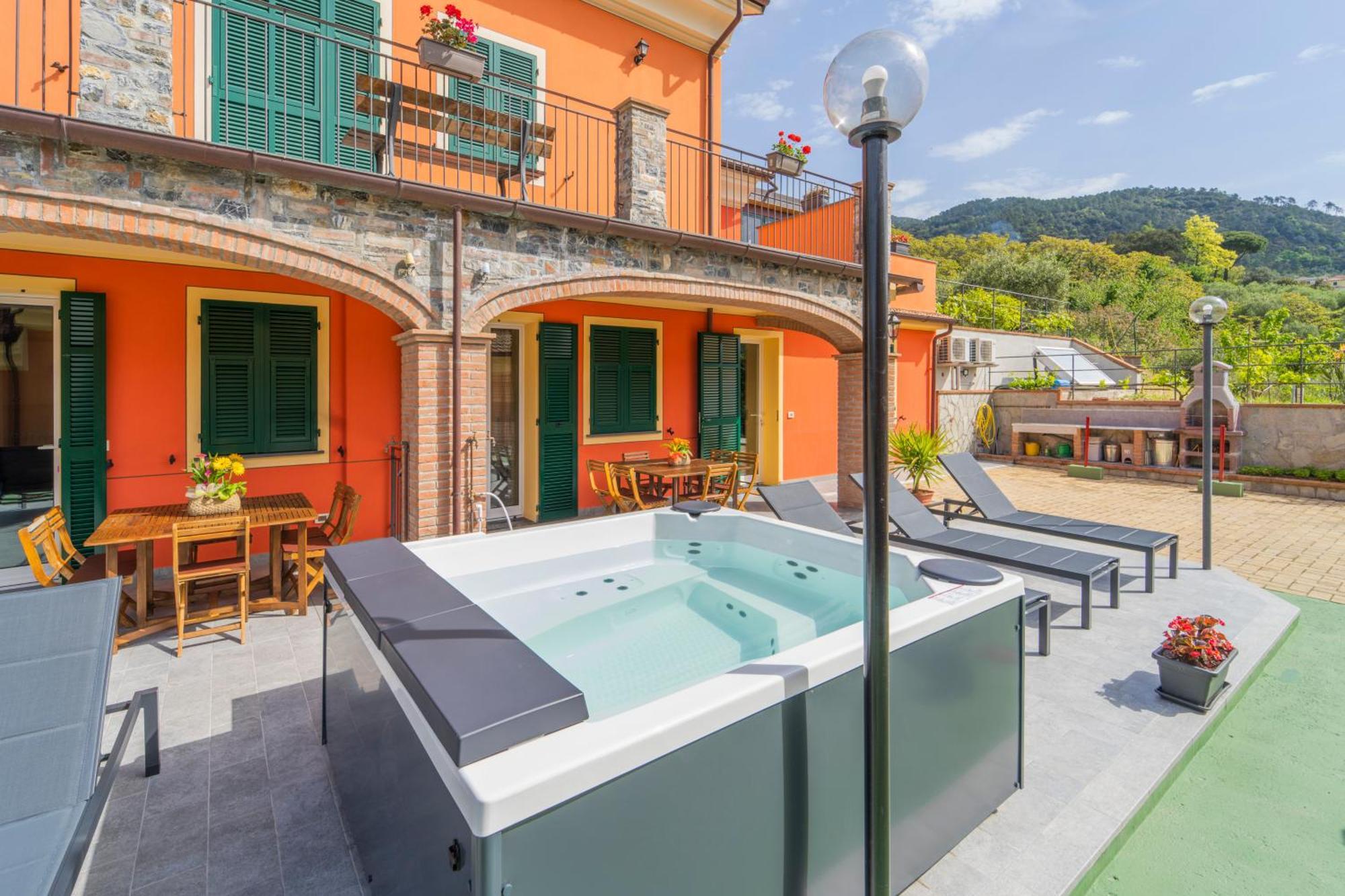 045B - Villetta Moderna 02-24E Con Vasca Idromassaggio In Giardino, Solo 15 Minuti Da Mare E Spiaggia - Posto Auto Gratuito San Lazzaro  Экстерьер фото