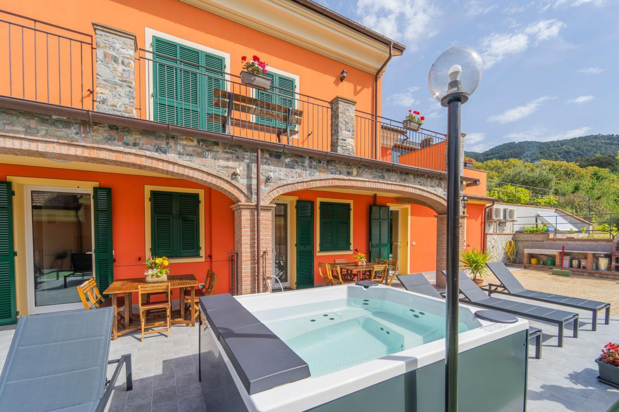 045B - Villetta Moderna 02-24E Con Vasca Idromassaggio In Giardino, Solo 15 Minuti Da Mare E Spiaggia - Posto Auto Gratuito San Lazzaro  Экстерьер фото