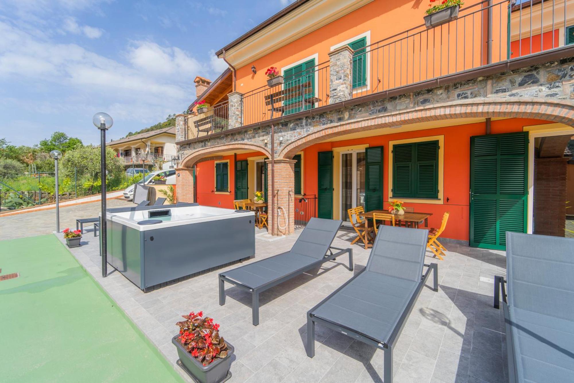 045B - Villetta Moderna 02-24E Con Vasca Idromassaggio In Giardino, Solo 15 Minuti Da Mare E Spiaggia - Posto Auto Gratuito San Lazzaro  Экстерьер фото